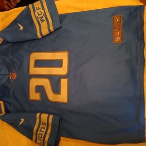 New Special Edition Authentic lions jersey WCF B Sanders XL Mens